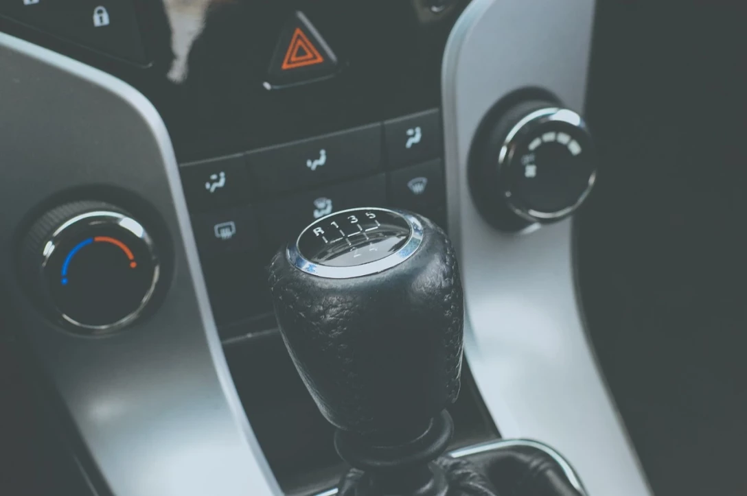 manual transmission in a car