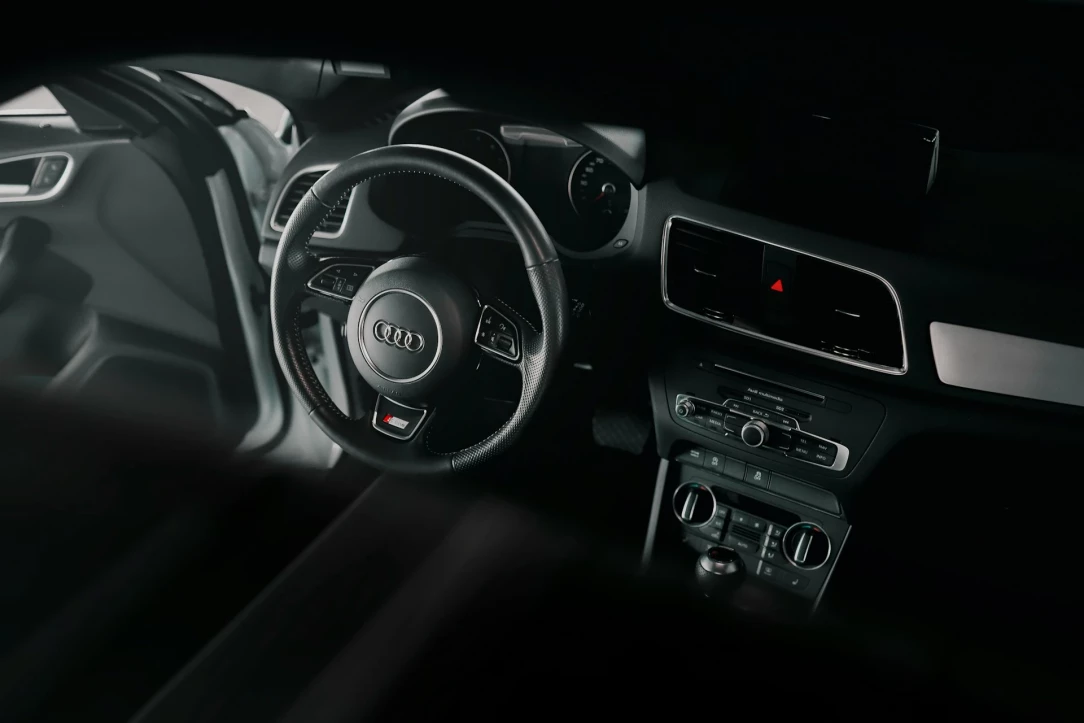 Audi car interior