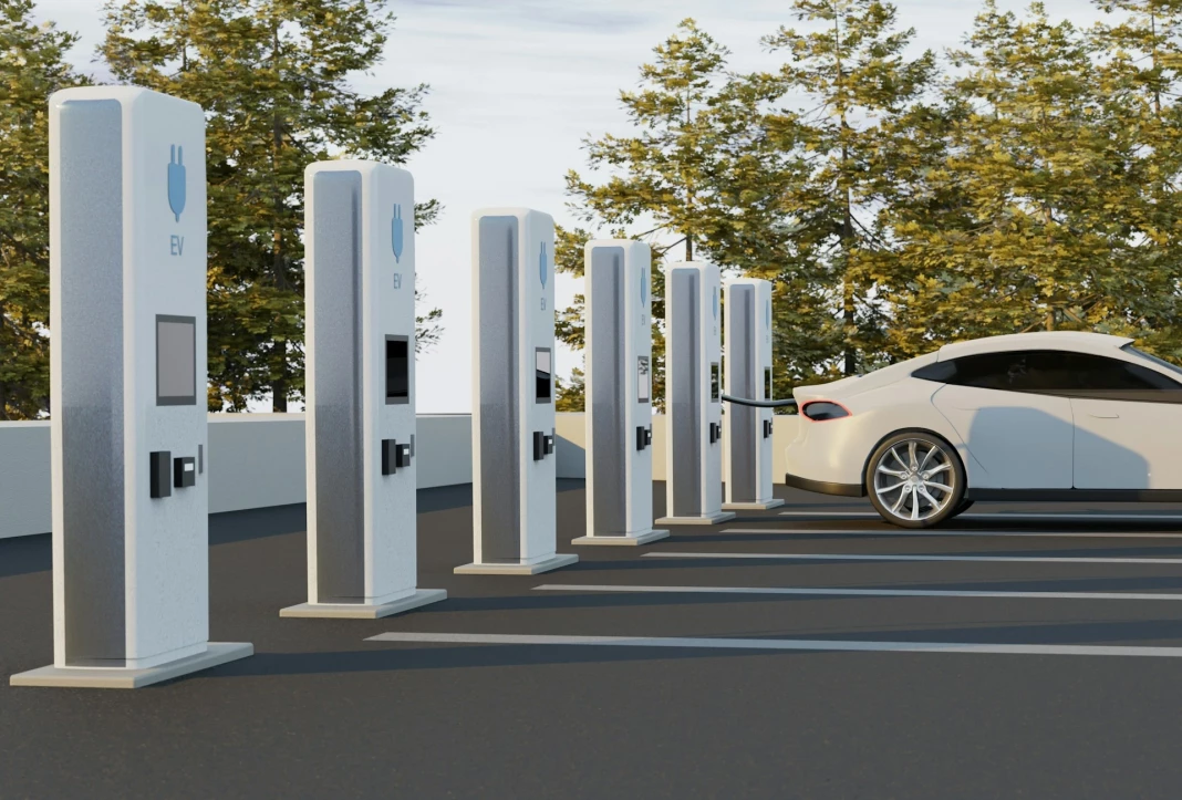 proceso de carga de un vehículo eléctrico
